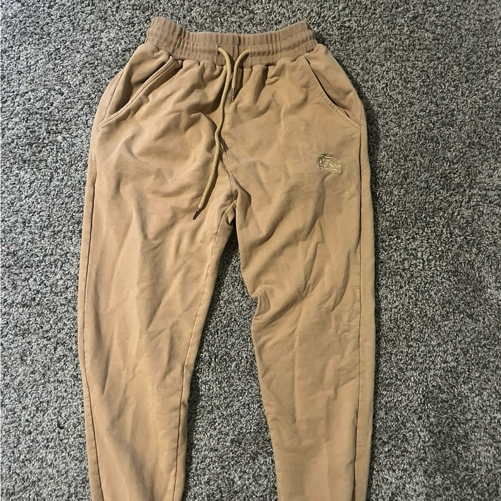 Burberry Beige Casual Pants